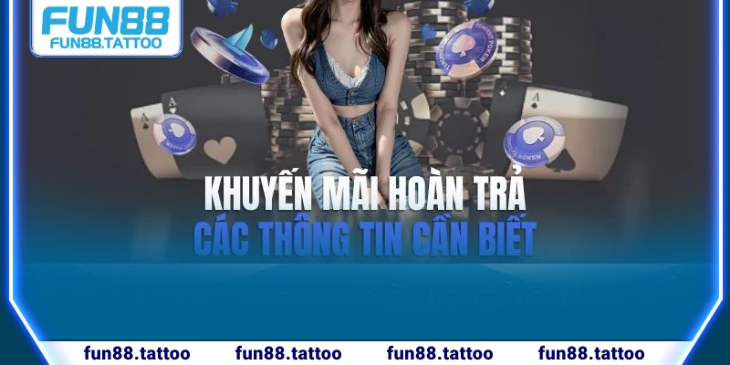 khuyến mãi hoàn trả FUN88