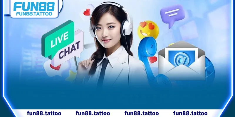 Liên hệ Fun88 qua hình thức chat trực tiếp